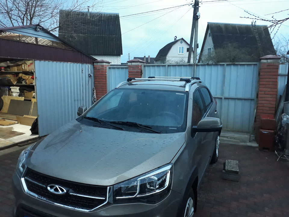 Поставив поперечки на рейлінги 2