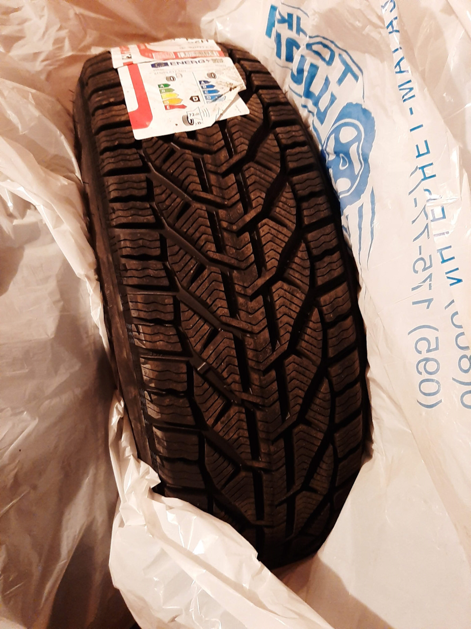 Перший шиномонтаж - зимові шини TIGAR WINTER 215/60R17 96H 2