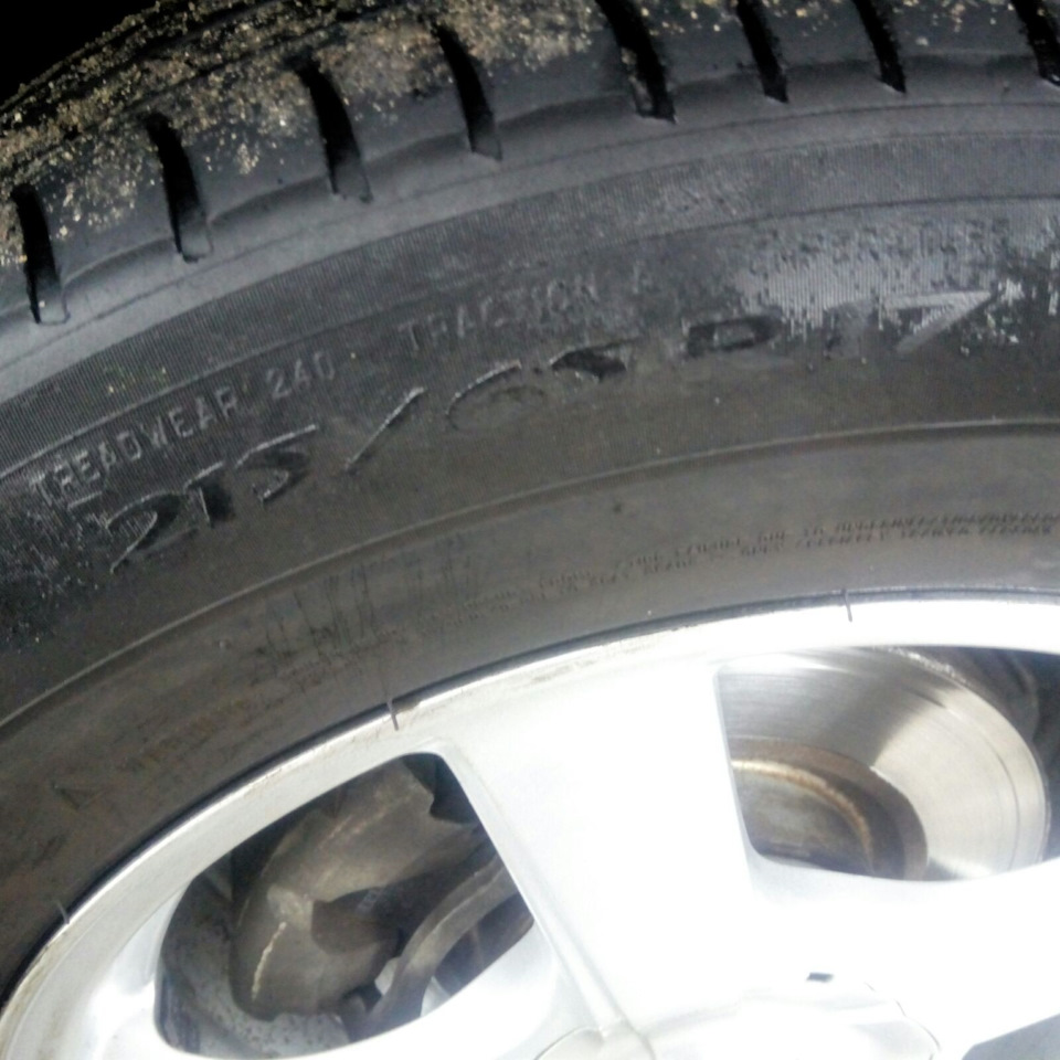 Прикладка літніх шин на 17-тих (215/65 R17) 2