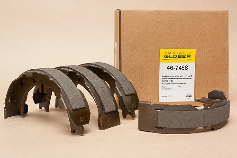 Колодки ручного гальма 46-7458 Glober