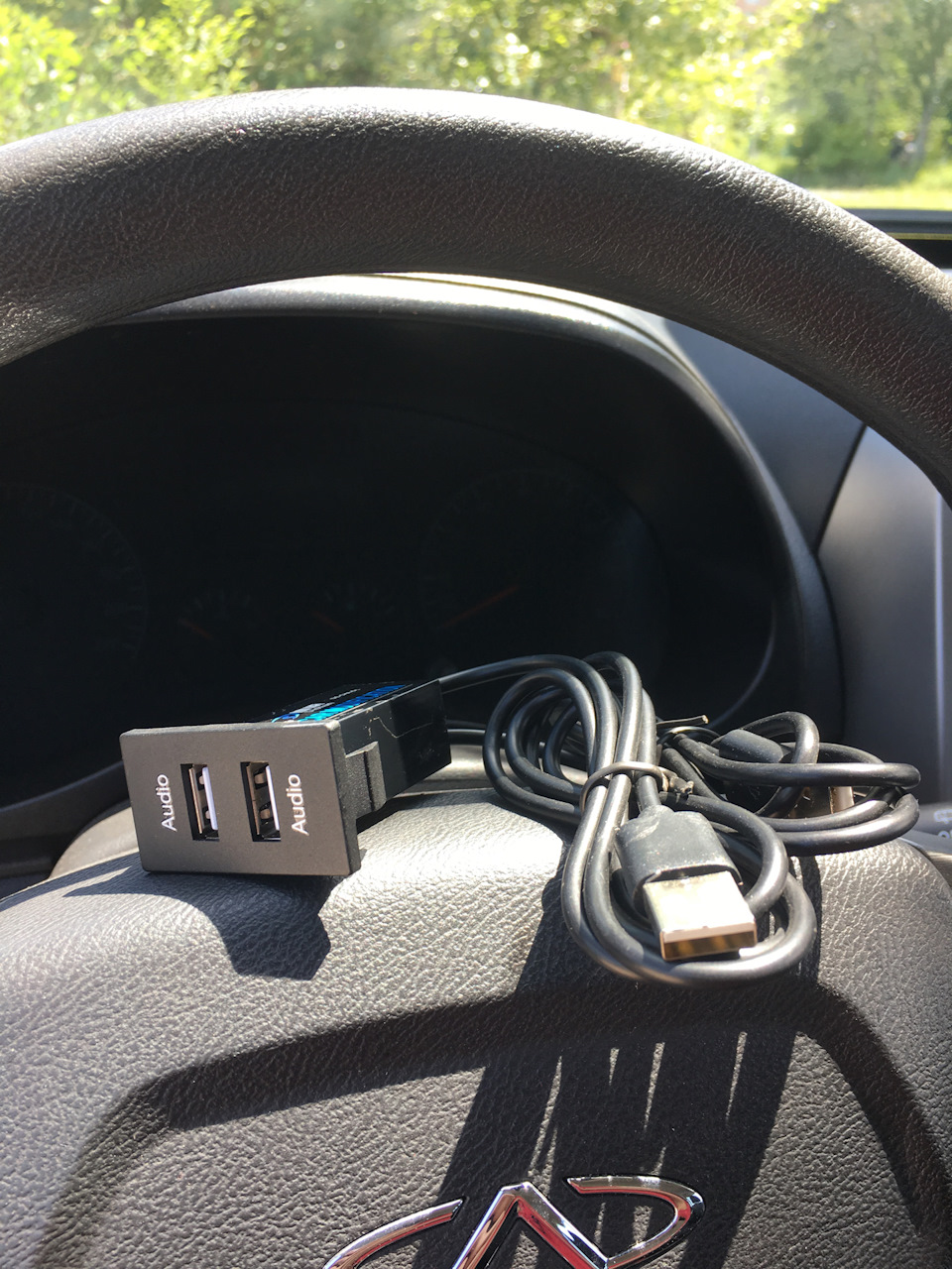 USB мені в панель! 2