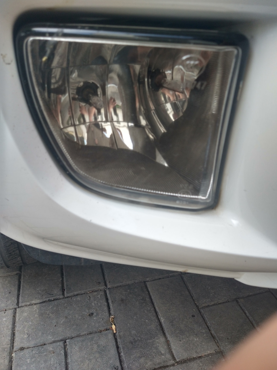 Led лампи + ксенон у туманки 3
