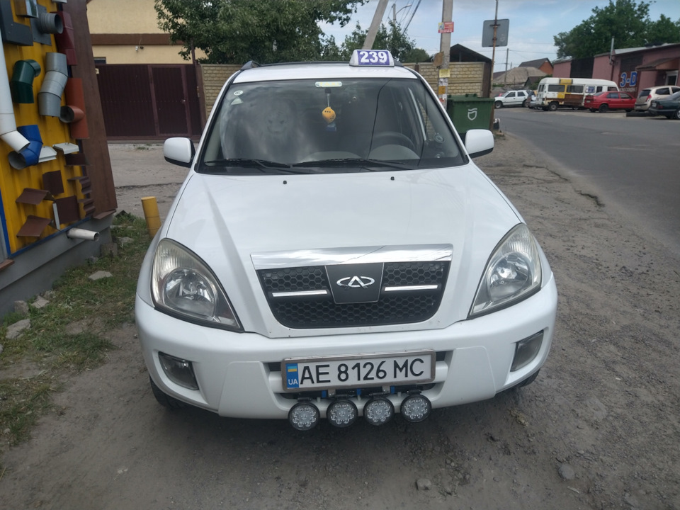 Led лампи + ксенон у туманки 5