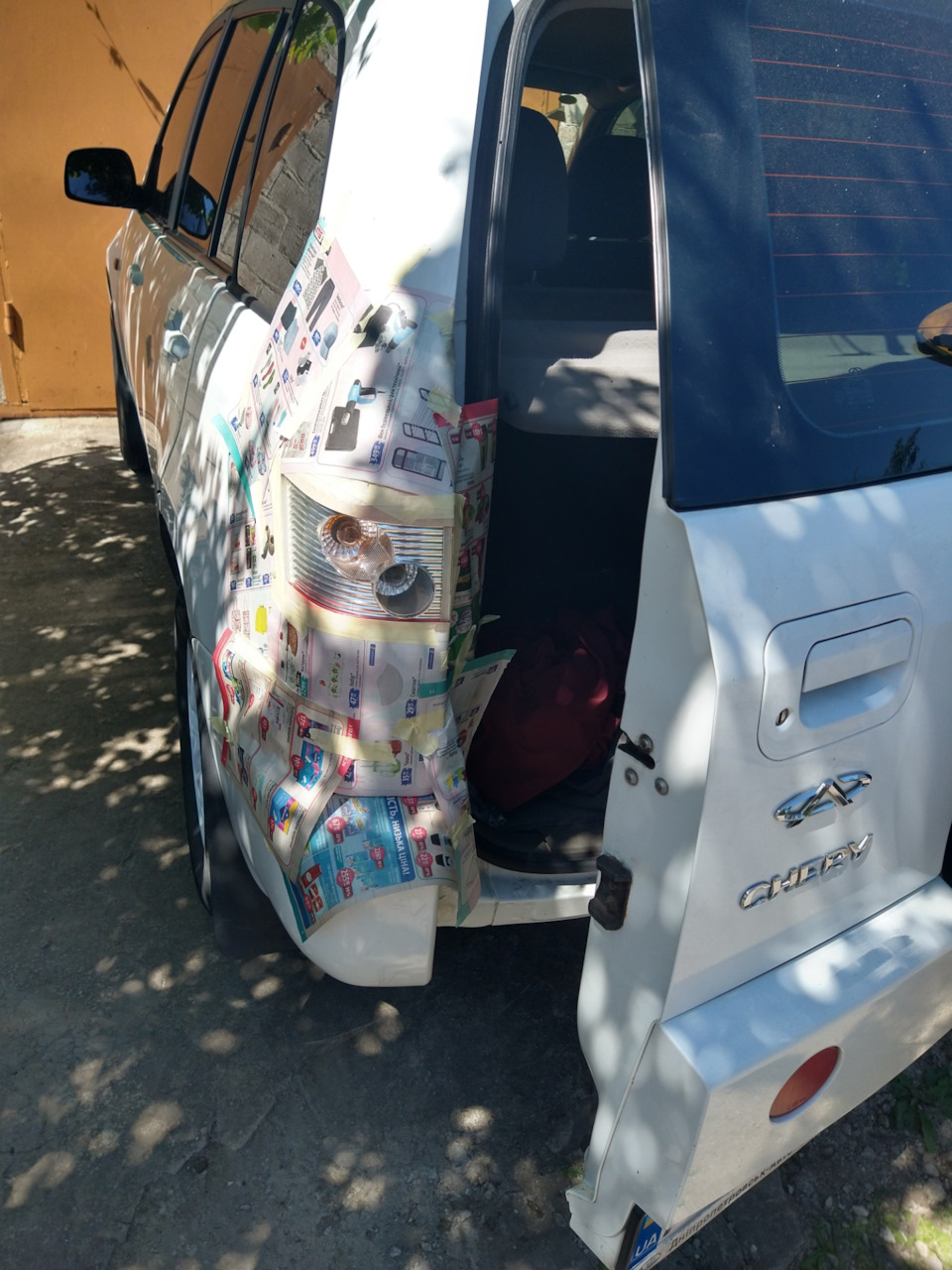 Тонування стопаків 1