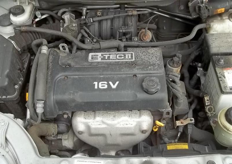 ДВС і КПП, які встановлювалися на Chevrolet Aveo/Chevrolet Aveo 3