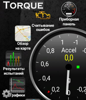 Програма Torque Pro для автомобілістів на Андроїд 1