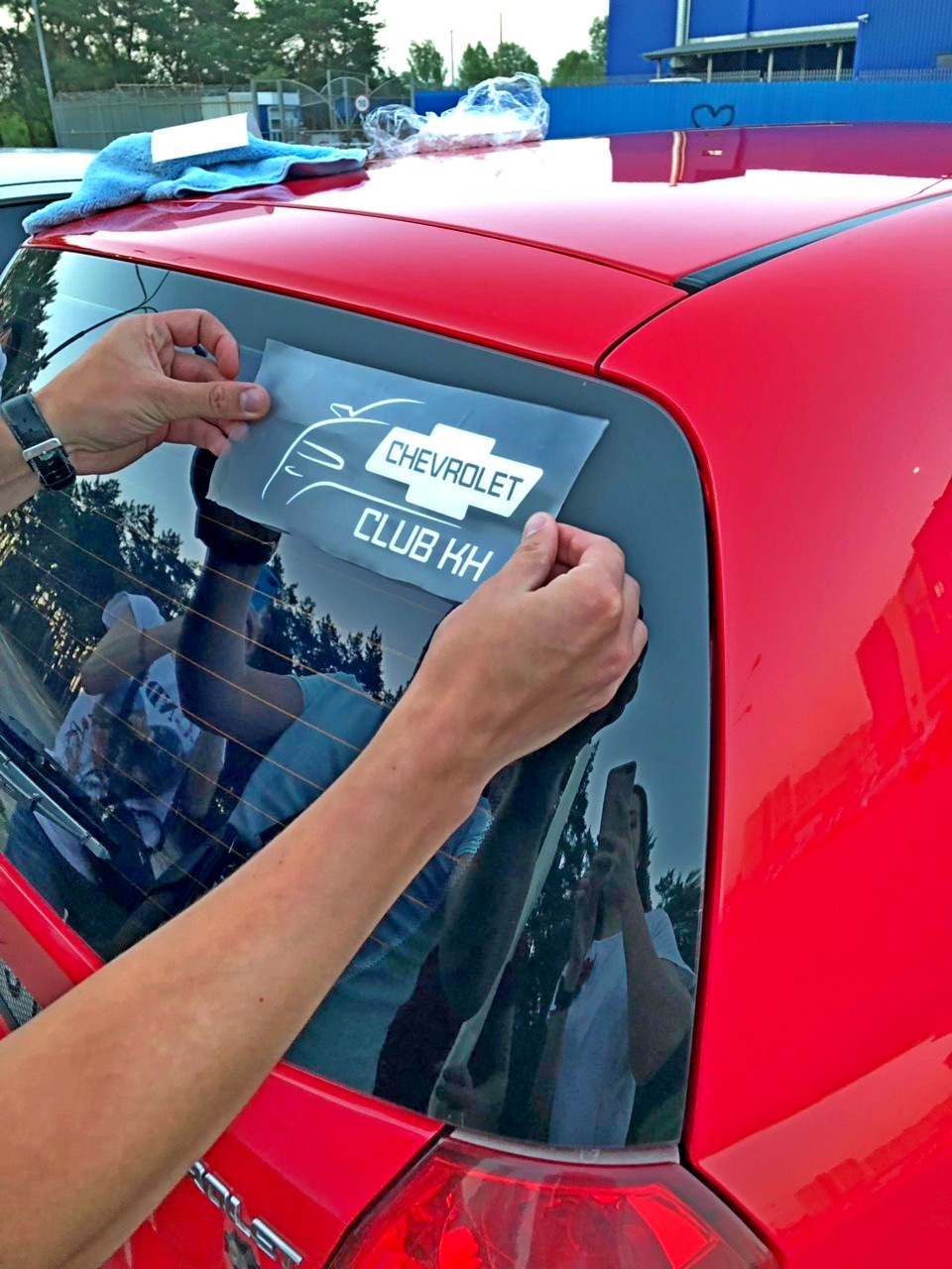 Фірмові наклейки Chevrolet_Club_Kh ❗ 4