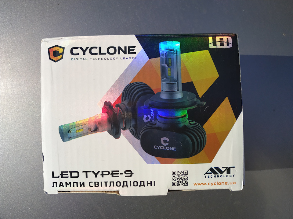 Лампи головного світла CYCLONE LED 1