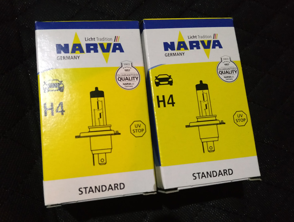 Лампи головного світла Narva Standart 1