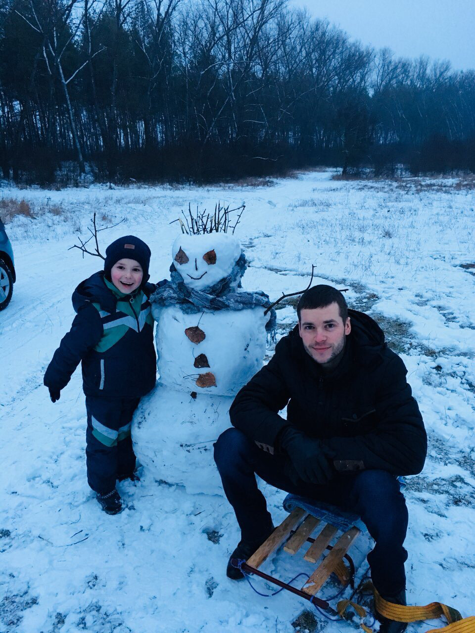 Трохи снігу ❄️🚙🛷☃️ 4