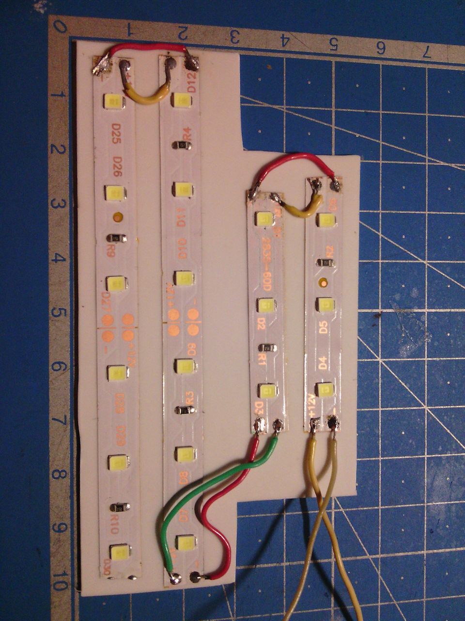 Самодельний LED модуль 4