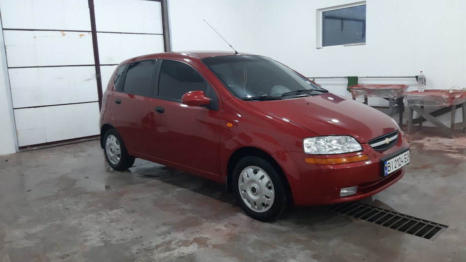 Фарбування авео т200 1
