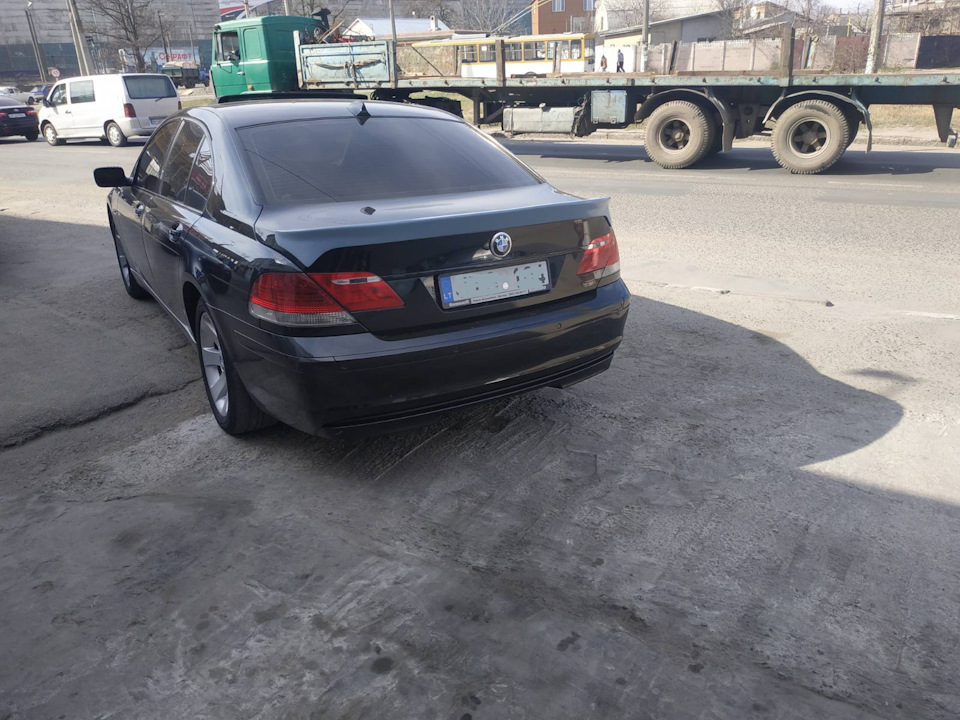 BMW E65 7серія 2005-2008 Ducktail 5