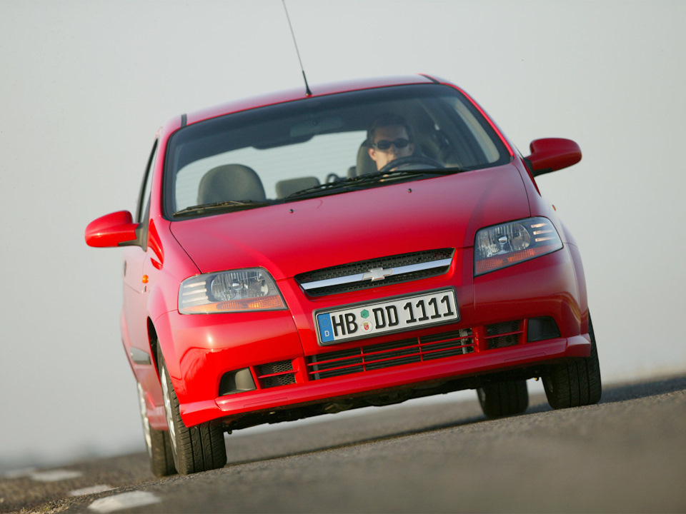 Губа для Aveo Т200 рейстайлінг 3