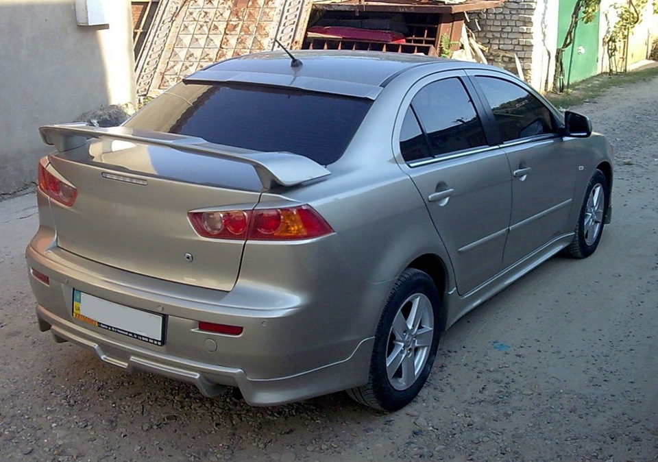 Обважування на Lancer X 2