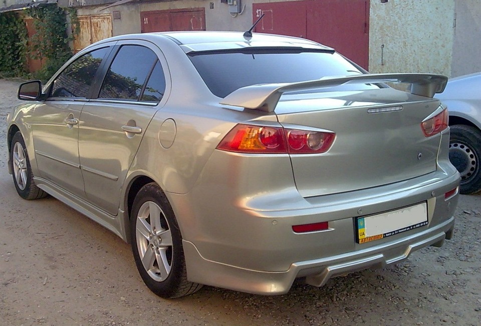 Обважування на Lancer X 3