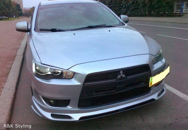 Передня та задня спідниця Lancer X Zodiak style 3