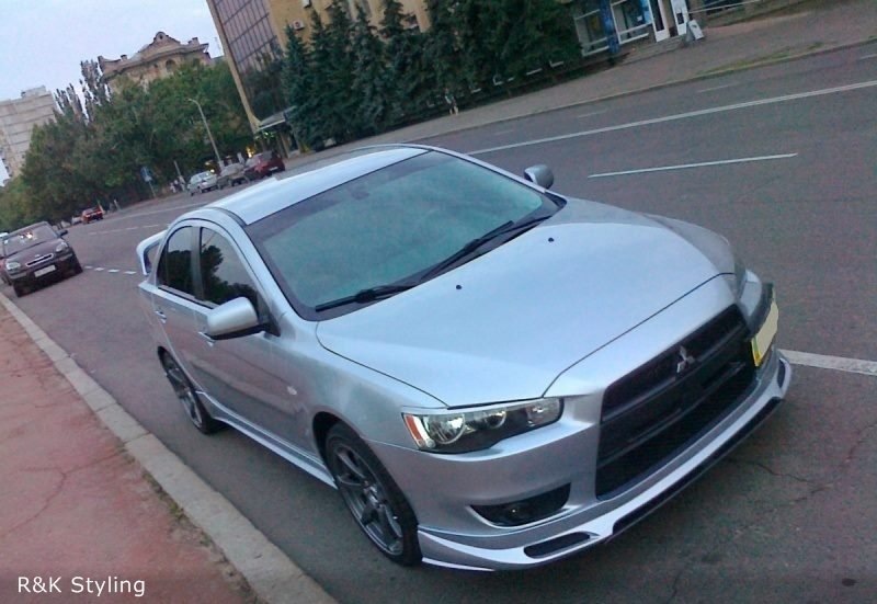 Передня та задня спідниця Lancer X Zodiak style 4