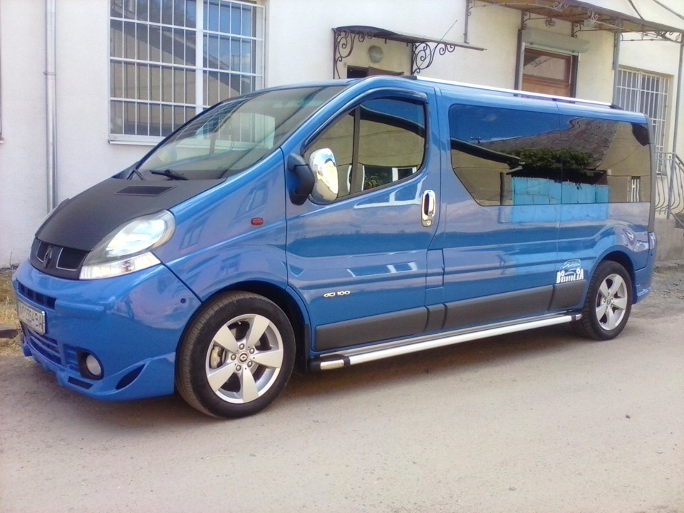 Задні накладки для vivaro-trafic-primastar 1