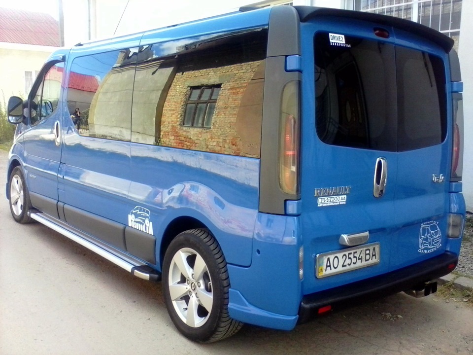 Задні накладки для vivaro-trafic-primastar 5
