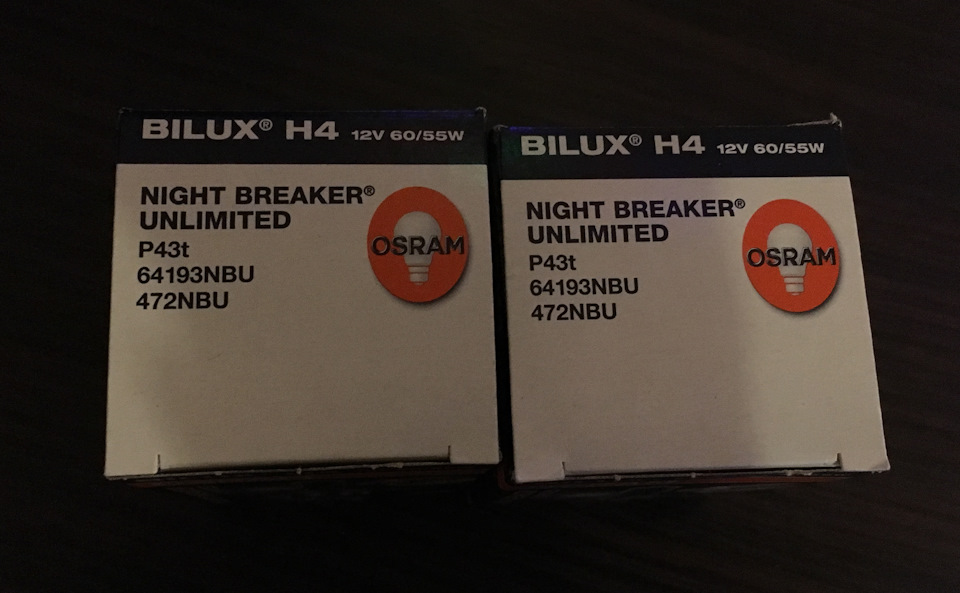 Заміна ламп ближнього світла OSRAM 64193 NBU 3