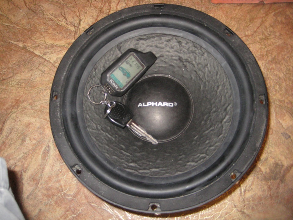 48. Продам сабвуфер Alphard LW-100A4 - ПРОДАНО! 1