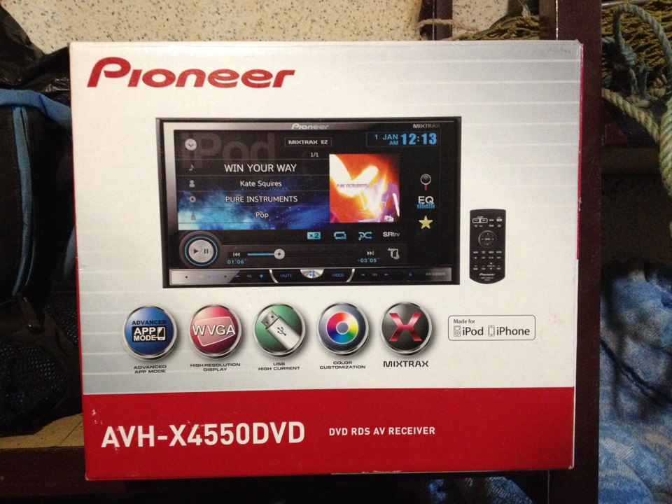 Заміна Голови на Pioneer AVH-X4550DVD 1