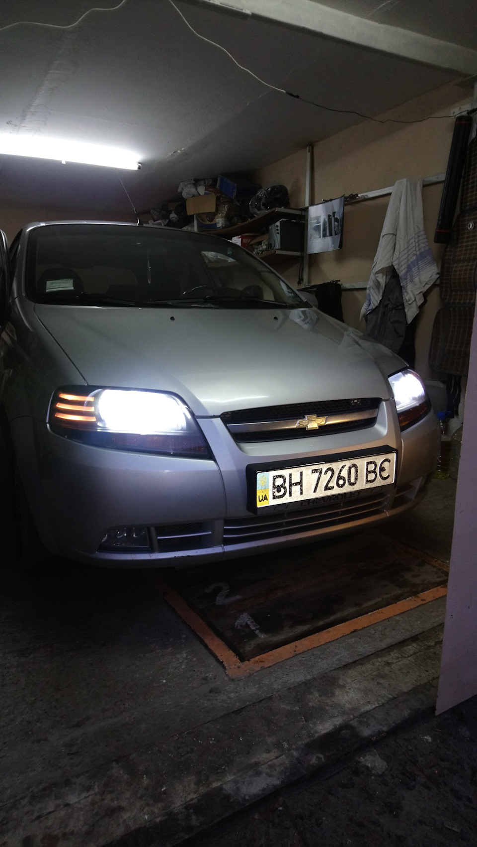 Встановлення Led Sho-Me G1.7 h4 2
