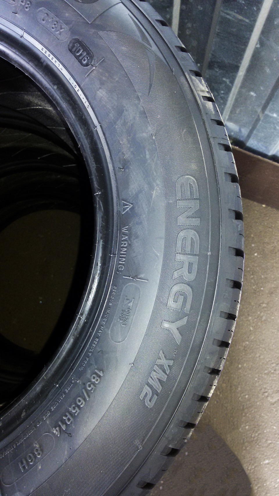 Нові шини Michelin ENERGY XM2 (185/65R14 86H) 2