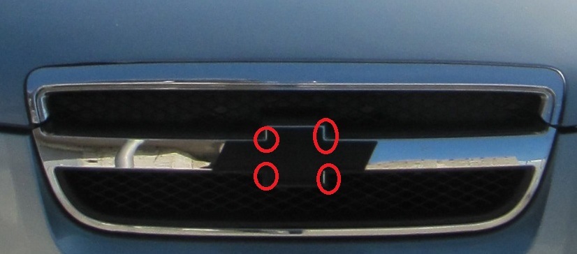 Обклеювання значка CHEVROLET AVEO 1