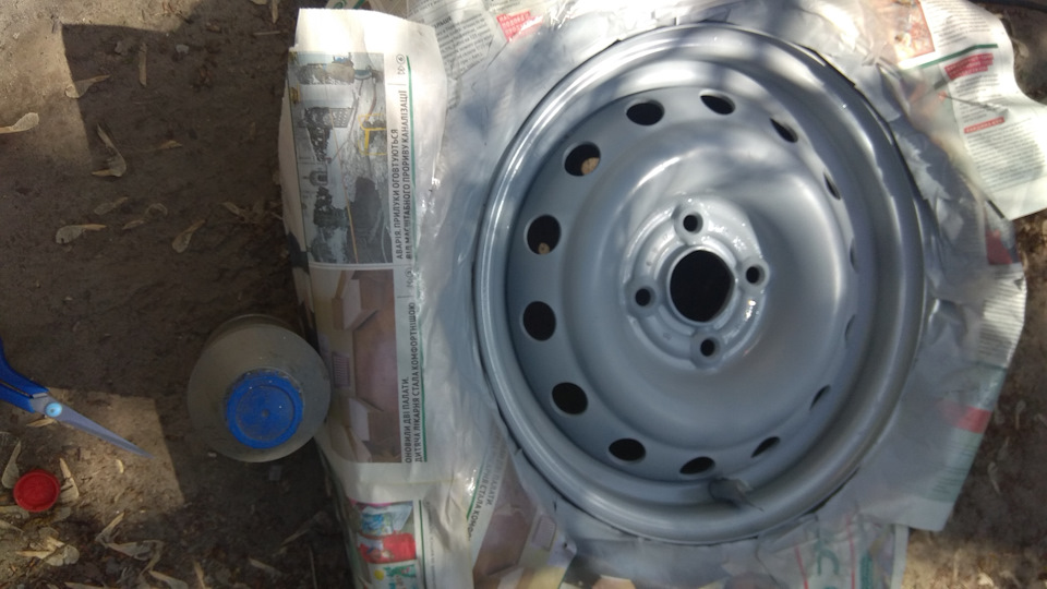 Фарбування зимових штампів 2