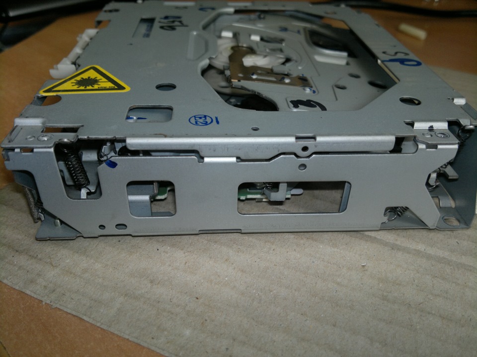 Чистка CD/MP3-ресивера PIONEER DEH-P5600MP. 5