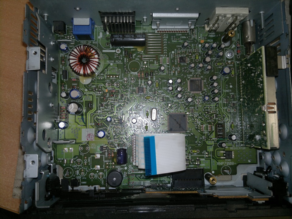 Чистка CD/MP3-ресивера PIONEER DEH-P5600MP. 4