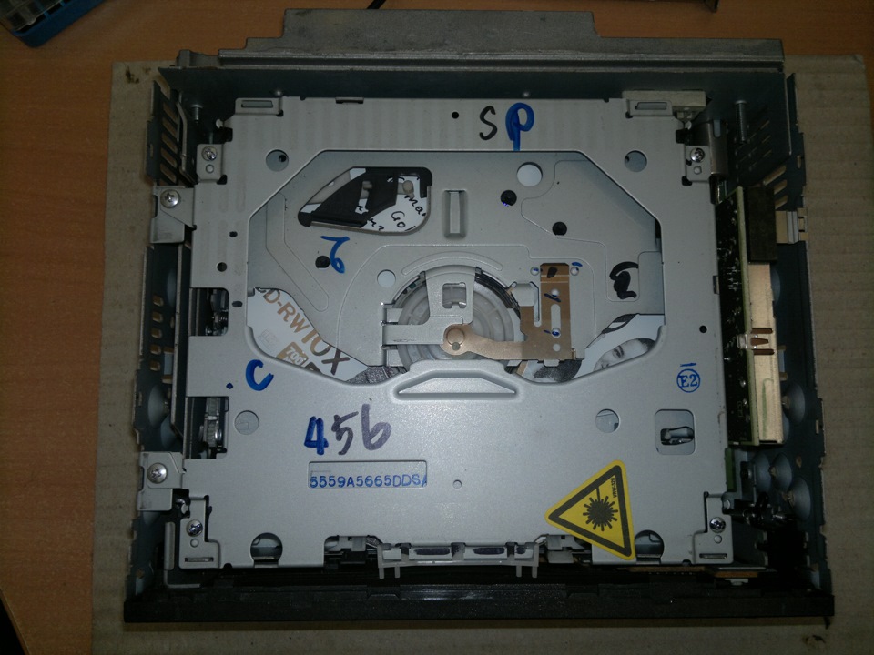 Чистка CD/MP3-ресивера PIONEER DEH-P5600MP. 3