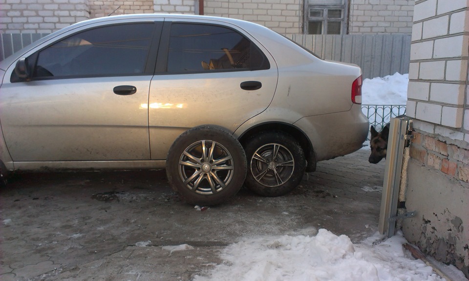 Прикинув диски 1