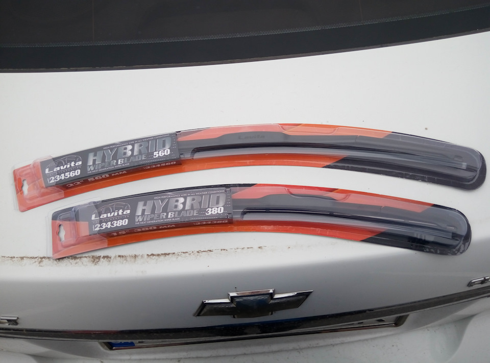 Нові двірники Lavita Hybrid wiper blade - невеликий відгук щодо них 1