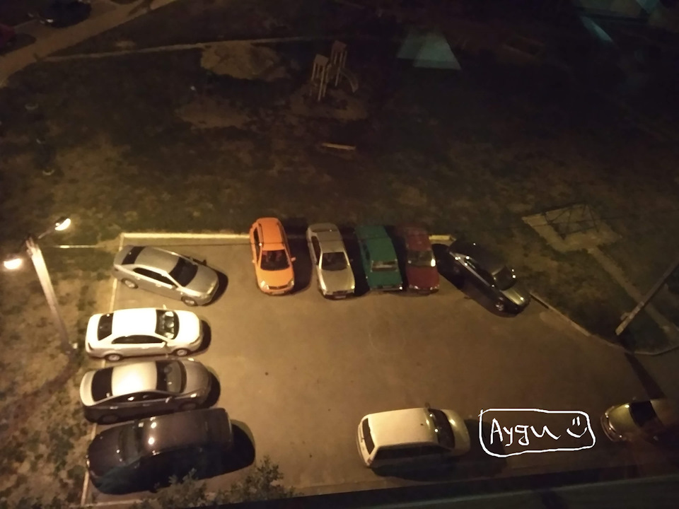 Особливості національного паркування =) + ювілейна цифра на одометрі =) 2