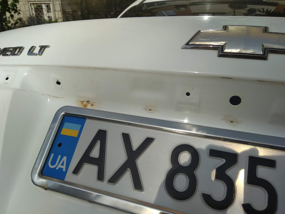 Усунення рижиків під хром накладкою на багажнику. Vol.2 3