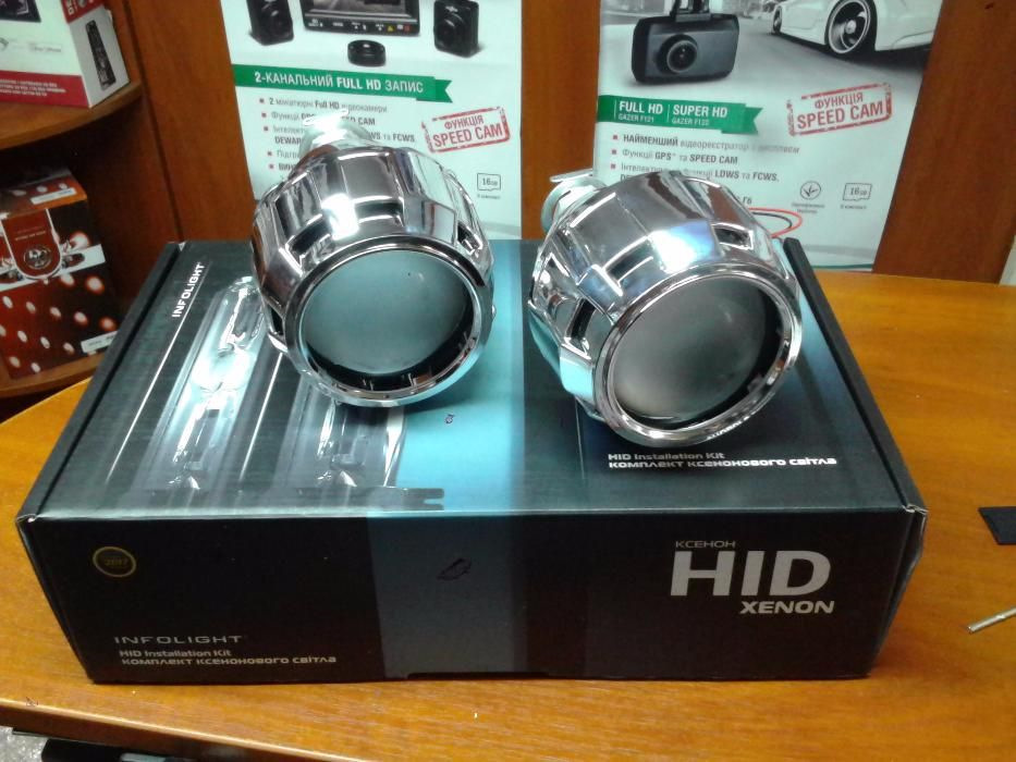 Встановлення ксенону MLux та лінз InfoLight G5 Super 5