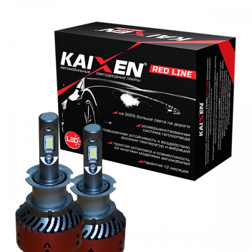 Встановлення світлодіодних ламп в ПТФ KAIXEN REDLINE H3 6000К 1