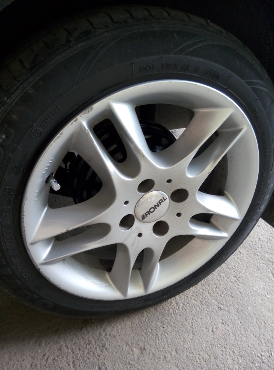 Старі нові ковзанки RONAL R15 185*55 частина друга 2