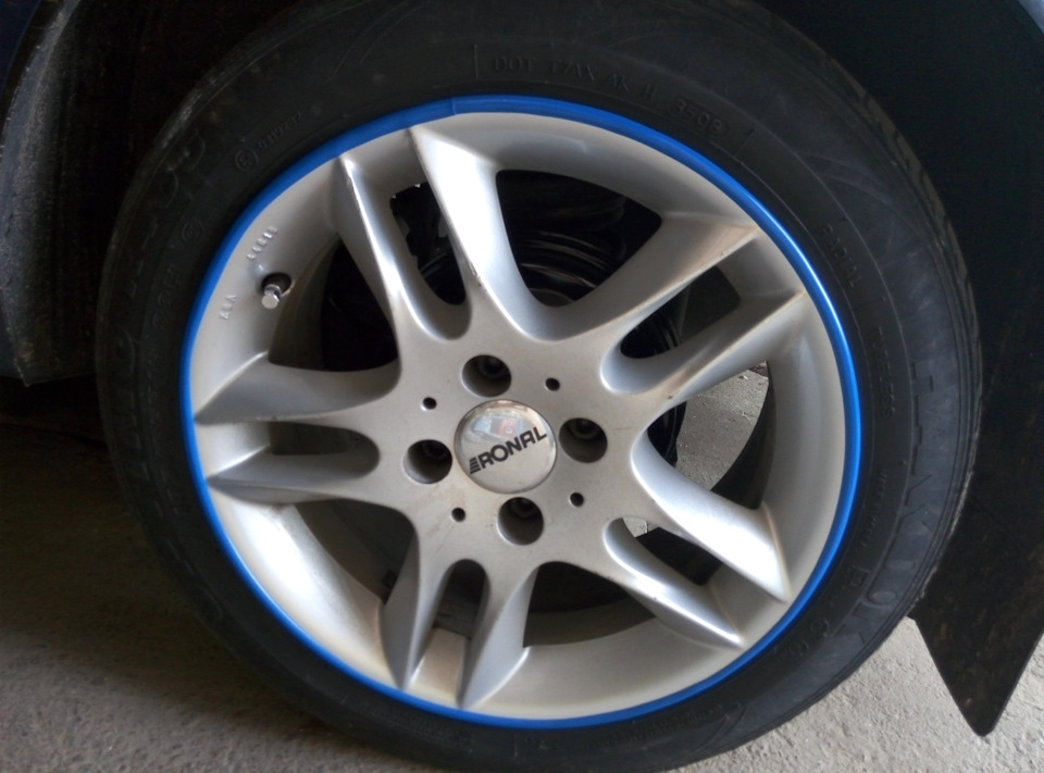 Старі нові ковзанки RONAL R15 185*55 частина друга 5