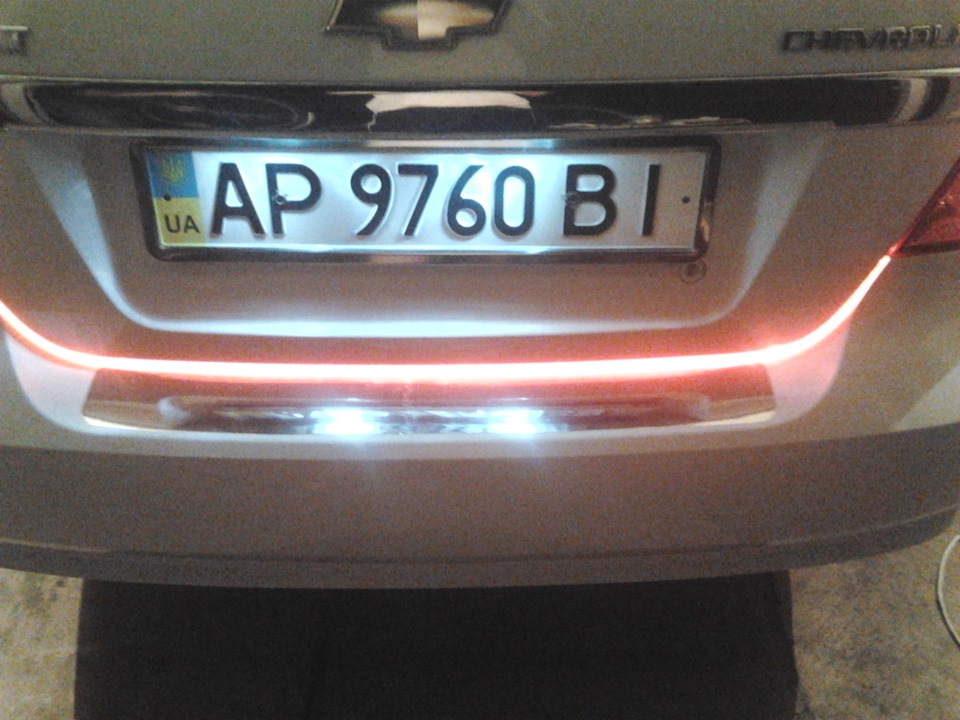 захист заднього бампера! 2