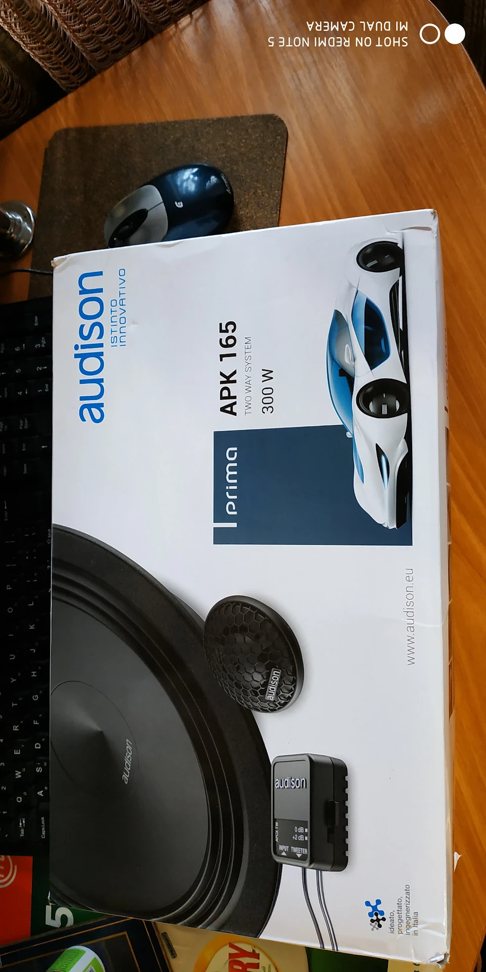 Audison PRIMA APK 165 двокомпонетна акустика