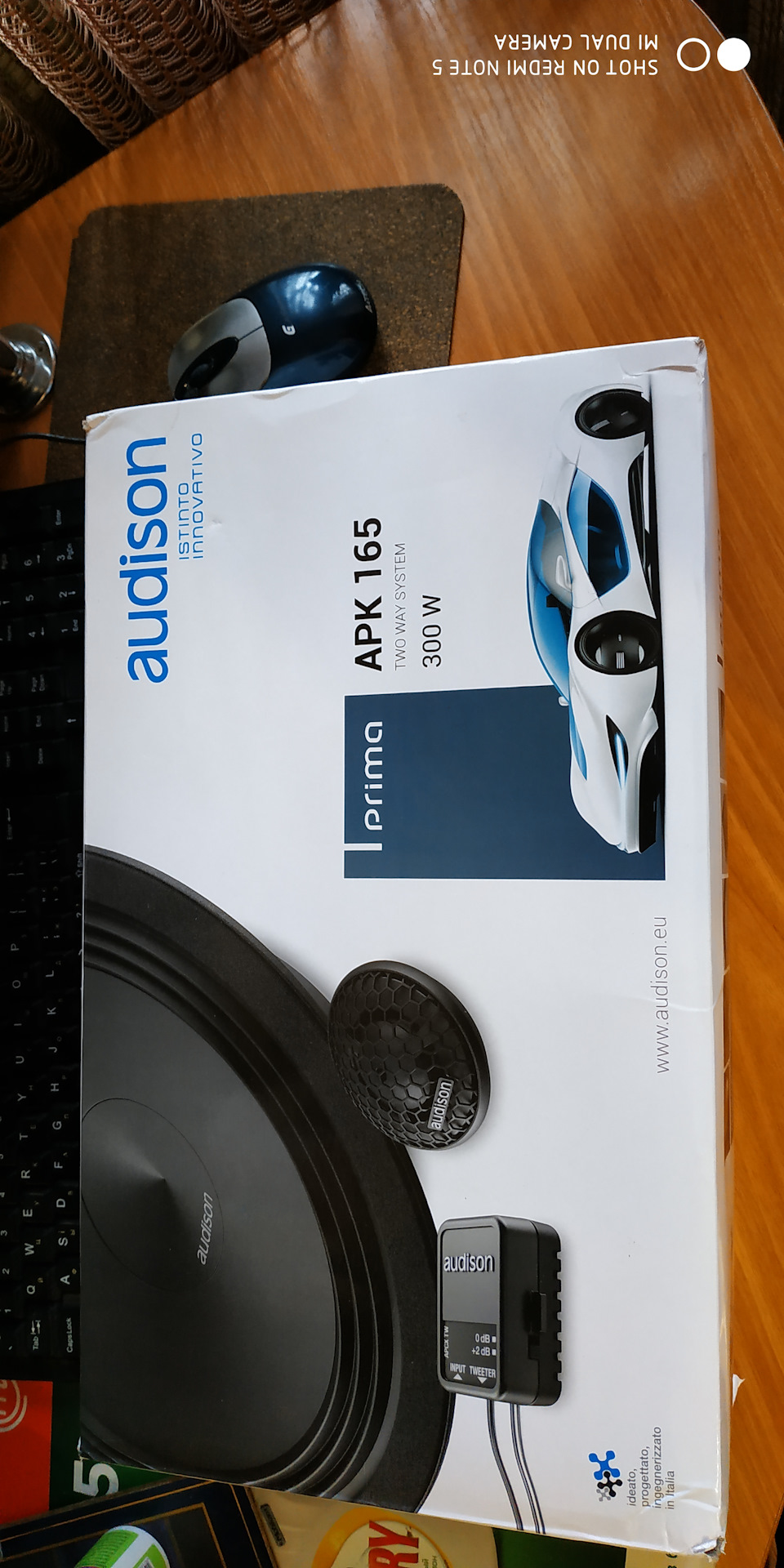 Audison PRIMA APK 165 двокомпонетна акустика 1