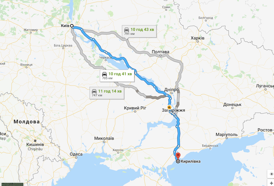 Київ - Кирилівка, дороги? 1