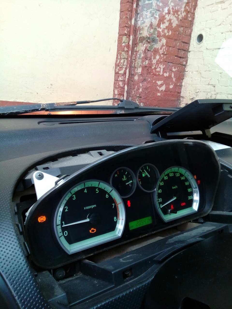 RGB підсвічування шевроле авео 1