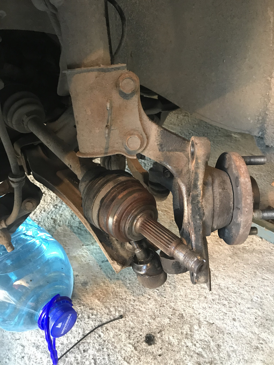 Заміна кільця abs на aveo t250 1