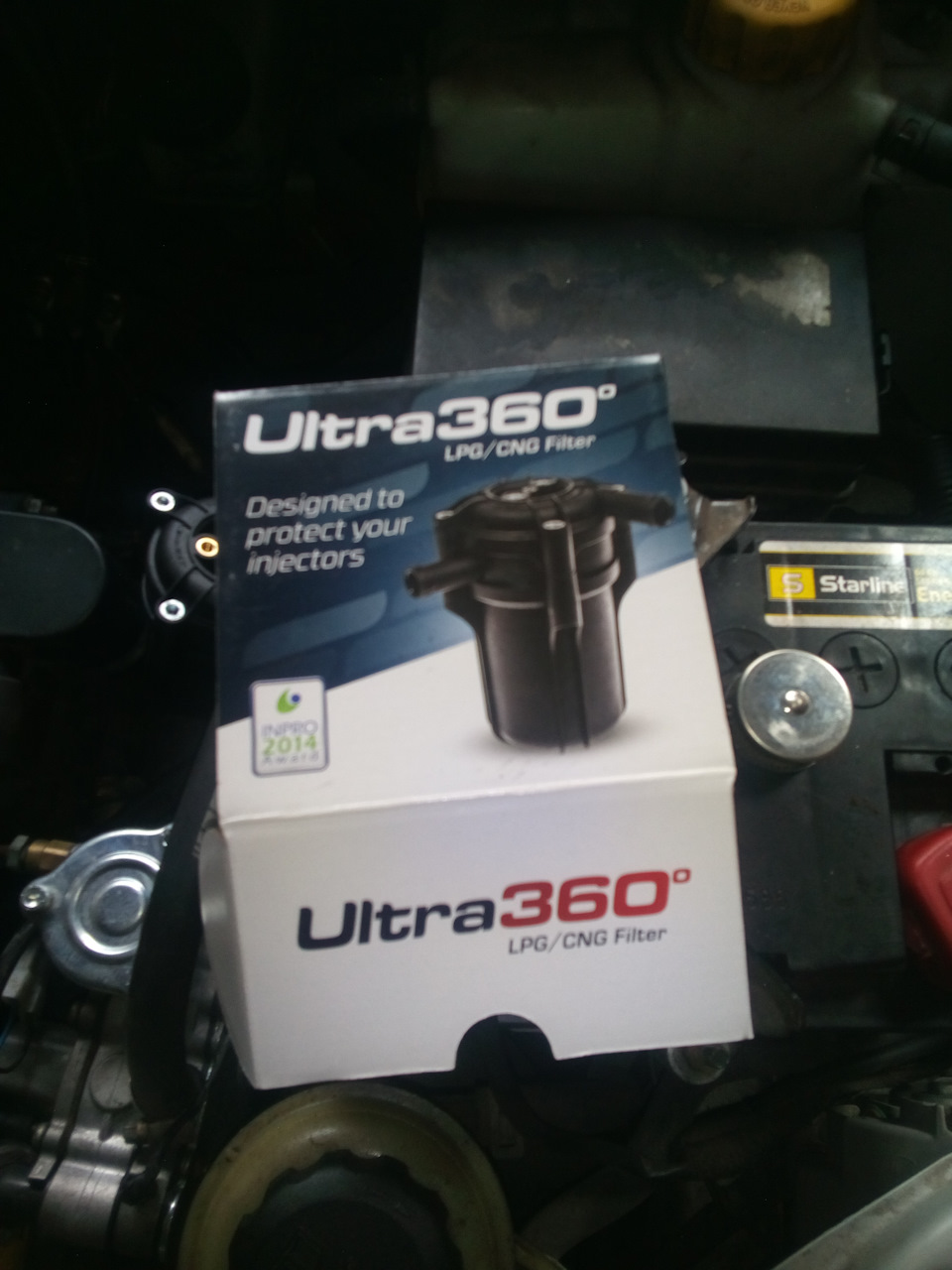 Встановив фільтр із відстійником Ultra 360 1