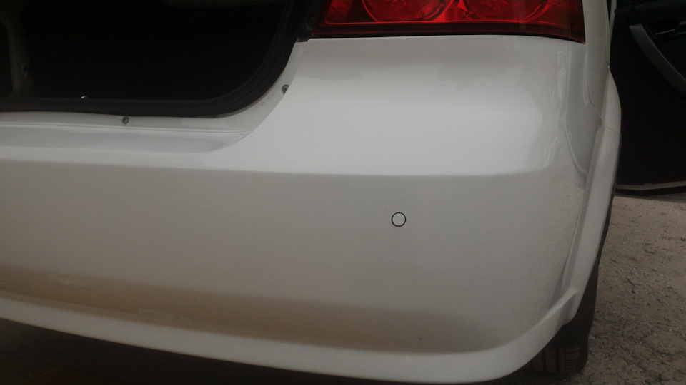 Установка парктроніка Chevrolet Aveo 3